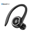 T10 Bluetooth 5.2 vezeték nélküli egyfüles fejhallgató HD mikrofonnal, fekete színben