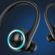 T10 Bluetooth 5.2 vezeték nélküli egyfüles fejhallgató HD mikrofonnal, fekete színben