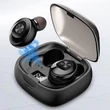 Bluetooth 5.0 Vezeték nélküli fülhallgató, zajcsökkentővel, töltődobozzal, fekete