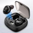 Bluetooth 5.0 Vezeték nélküli fülhallgató, zajcsökkentővel, töltődobozzal, fekete