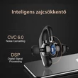 V9 Bluetooth 5.1 vezeték nélküli fejhallgató, headset, két telefon csatlakozás egy időben