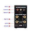 2 az 1-ben 2x68W Digitális erősítő és DAC digitális/analóg átalakító, Bluetooth 5.0, USB bemeneti port, optikai és koaxiális bemenet