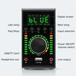2 az 1-ben 2x68W Digitális erősítő és DAC digitális/analóg átalakító, Bluetooth 5.0, USB bemeneti port, optikai és koaxiális bemenet