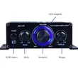 2x20W RMS teljesítményű Digitális erősítő, sztereó kimenet, RCA audio bemenet
