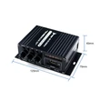 2x20W RMS (Max 2x200W) Digitális erősítő, Bluetooth, MP3 lejátszó, távirányítóval, USB, SD kártya bemenet