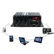 2x20W RMS (Max 2x200W) Digitális erősítő, Bluetooth, MP3 lejátszó, távirányítóval, USB, SD kártya bemenet