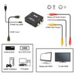 Hdmi - 2AV RCA adapter átalakító konverter 1080P