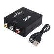 Hdmi - 2AV RCA adapter átalakító konverter 1080P