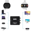 Hdmi - 2AV RCA adapter átalakító konverter 1080P