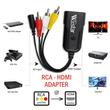 3RCA - HDMI átalakító adapter 1080P, RCA kimenetű lejátszókhoz