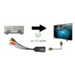 3RCA - HDMI átalakító adapter 1080P, RCA kimenetű lejátszókhoz