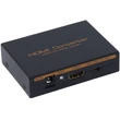 HDMI audio leválasztó, digitális analóg adapter TOSLINK, 2RCA sztereó kivetítő átalakító, HDMI Audio extractor