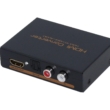 HDMI audio leválasztó, digitális analóg adapter TOSLINK, 2RCA sztereó kivetítő átalakító, HDMI Audio extractor