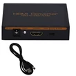 HDMI audio leválasztó, digitális analóg adapter TOSLINK, 2RCA sztereó kivetítő átalakító, HDMI Audio extractor