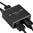 HDMI audio leválasztó, digitális analóg adapter, SPDIF 2CH és 5.1CH vagy 3,5mm Jack audio hang kimenettel