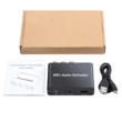 HDMI ARC audio leválasztó, 192Khz, digitális és analóg hang kimenet