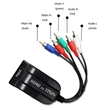 HDMI - RGB Komponens átalakító adapter YpbPr, 1080P