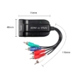 HDMI - RGB Komponens átalakító adapter YpbPr, 1080P