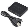 2 kimeneti portos HDMI elosztó, HDMI splitter, FULL HD, 4K, 3D, HDCP1.4 30HZ