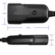 HDMI - 3RCA átalakító adapter, RCA bemenetű tévékhez, projektorokhoz, 1080P, HDMIAV2