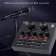 Külső hangkártya, hang centrum, 12 féle hanghatás, 6 féle effekt mód, 3 féle hangváltozás, Bluetooth 5.0