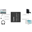 Full HD HDMI - USB2.0 külső videó kártya, video megosztó, mikrofon bemenettel