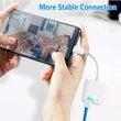 RJ45 Type-C Ethernet átalakító hálózati kártya adapter 100Mbps, USB C töltő csatlakozóval 