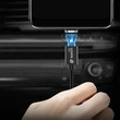 WSKEN Micro usb mágneses töltő és adat kábel, 1m, 2A