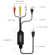 AV2 RCA - HDMI átalakító adapter, FULL HD 1080P
