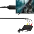 AV2 - HDMI átalakító adapter 720P/1080P, AV2 3RCA kimenetű lejátszókhoz