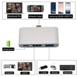 Usb C Hub, Usb C HDMI adapter, USB 3.0, Usb C és HDMI port