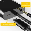 HDMI - VGA nagy felbontású 1080P video konverter, VGA bemenetű monitorokhoz, 3.5 mm audio kimenettel