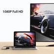 HDMI - VGA nagy felbontású 1080P video konverter, VGA bemenetű monitorokhoz, 3.5 mm audio kimenettel