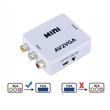 AV (RCA) - VGA átalakító adapter, CVBS videó bemenet, VGA monitorokhoz