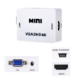 VGA - HDMI átalakító adapter, 1080P, VGA + audio jel HDMI konverter