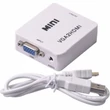 VGA - HDMI átalakító adapter, 1080P, VGA + audio jel HDMI konverter