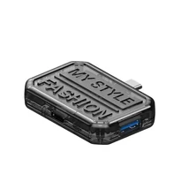 Type-C HDMI/PD/USB3.0 adapter, HUB, 4K konverter számítógépekhez, laptopokhoz