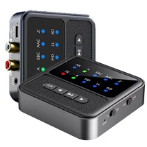 BT200 Bluetooth 5.4 audio adó/vevő adapter támogatja az AAC, Aptx-LL, Aptx-HD és SBC-t