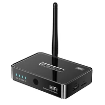 4 az 1-ben Bluetooth 5.1-es vevő adapter, NFC csatlakozás, Karaoke mikrofon bemenet, mp3 lejátszó, távirányító