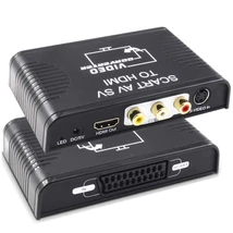 3 az 1-ben SCART/AV/SV-ről HDMI-re történő átalakításhoz