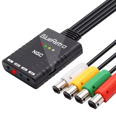 BlueRetro Vezeték nélküli kontroller Adapter Nintendo GameCube Konzolhoz