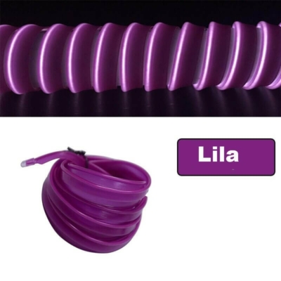 Műszerfal LED Csík, Autós dekor szalag lila színben