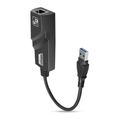 USB 3.0 RJ45 Gigabit Ethernet adapter 10/100/1000 Mbps-os sebesség