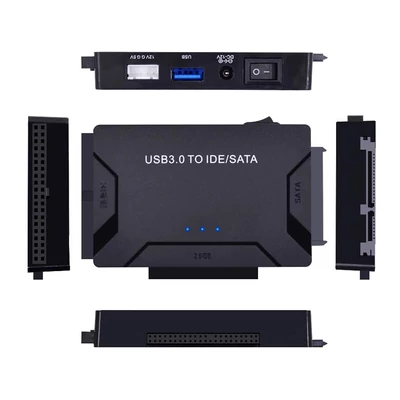 USB 3.0 IDE/SATA adapter, sata 2.5/3.5, cd, dvd rom