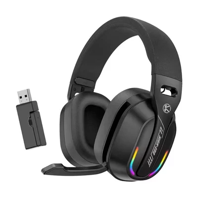 GT100 Bluetooth 5.4 Gamer vezeték nélküli fejhallgató mikrofonnal