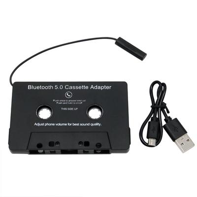 Bluetooth 5.0 autós kazetta adapter, beépített akkumulátorral