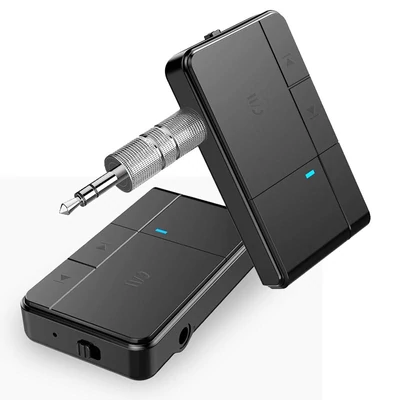 J20 Bluetooth 5.0 audio vevő adapter, beépített mikrofonnal