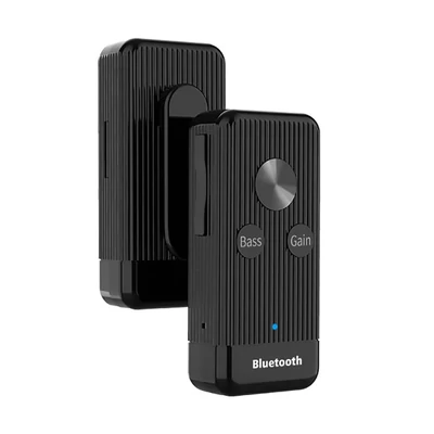 Bluetooth5.0 audio vevő adapter, beépített mikrofon és TF kártya bement