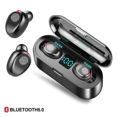 2000 mAh LED Bluetooth 5.0 vezeték nélküli érintőképernyős fülhallgató