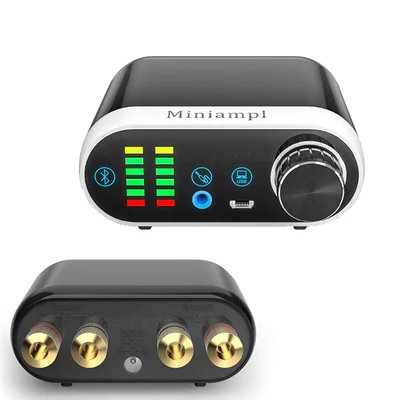 Digitális Erősítő 2x50W, Bluetooth 5.0